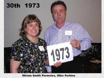 Class of 1973
Miriam Smith Parmelee and Mike Perkins
Keywords: 1973 smith parmelee perkins