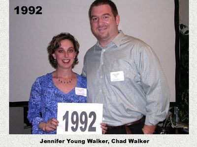 Class of 1992
Jennifer Young Walker and Chad Walker
Keywords: 1992 young walker