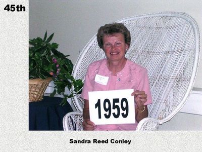 Class of 1959
Sandra Reed Conley
Keywords: 1959 reed conley