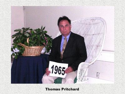 Class of 1965
Thomas Prichard
Keywords: 1965 prichard