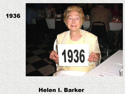Class of 1936
Helen I. Barker
Keywords: 1936 barker