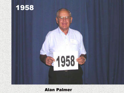Class of 1958
Alan Palmer
Keywords: 1958 palmer