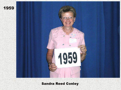 Class of 1959
Sandra Reed Conley
Keywords: 1959 reed conley