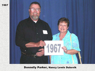 Class of 1967
Donnelly Parker and Nancy Lewis Dubovik
Keywords: 1967 parker lewis dubovik