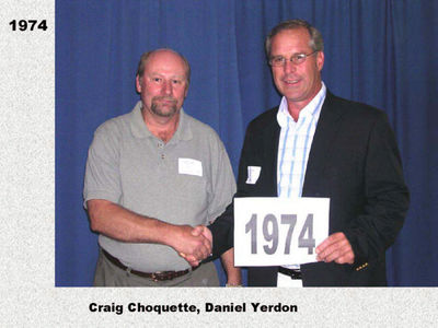 Class of 1974
Craig Choquette and Daniel Yerdon
Keywords: 1974 choquette yerdon