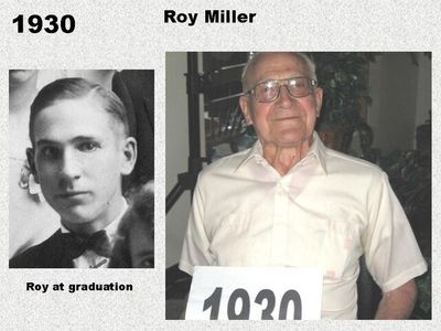 Class of 1930
Roy Miller
Keywords: 1930 miller