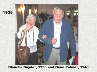 Blanche Snyder (1938) and Eugene Palmer (1946)
Keywords: 1938 1946 Snyder palmer