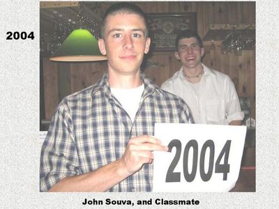 Class of 2004
John Souva and classmate
Keywords: 2004 souva