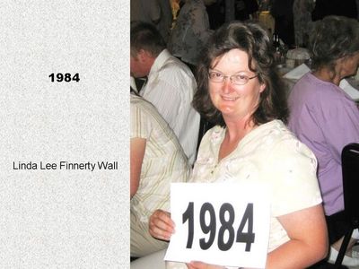 Class of 1984
Linda Lee Finnerty Wall
Keywords: 1984 finnerty wall