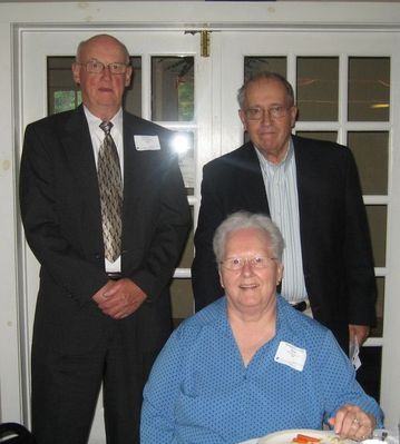 57th Anniversary 1952
1952 James Finnerty;  Margaret Liddy Dow; & David Seubert
