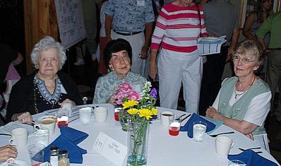 2010 Banquet Class of 1937 and 1964
Leona Trudell Jones; Daisy M. Ross Brady; and Virginia Francisco LaVancher, 1964
