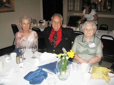 2010 Banquet Class of 1944
Trudy McCale Whitney; Dick Waterman; Marian Graves Miller, 1944
