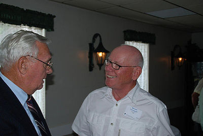 2010 Banquet Class of 1957 and 1962
Bruce Theobald, `57 and Mike Lovenguth, `62
