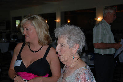 2010 Banquet Registration Area
Tonya Cole Smith, `99; Trudy McCale Whitney, `44, at the Registration Table
