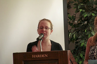 2012 Banquet Scholarship Awards
Chelsea Mellon Mutch, 2004 
Scholarship Chairperson
