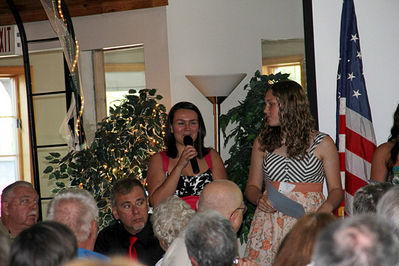 2012 Banquet
2012 Scholarship recipients, L to R: Erin Yager; Kristen Souva
