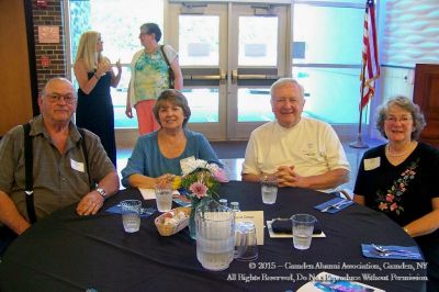 2015 Alumni Banquet June 13
L to R: James Christmas, `63; Donna Jean Fanning Christmas, `65; Andrew Walters, `65; Linda Walters
