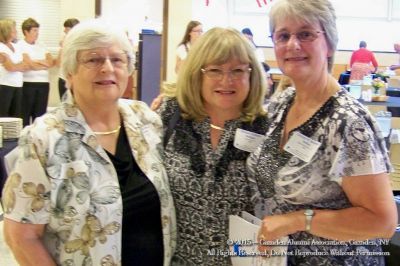 2015 Alumni Banquet June 13
L to R: Patricia Moore Salladin, '55; Barbara Salladin Hodges, '73; Carolyn Salladin Kelley, '75
