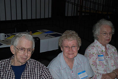 2010 Class of 1950 60th Anniversary
Donald McNamara, `50, Diane Piersall Freeman, and Jeanne Liddy
