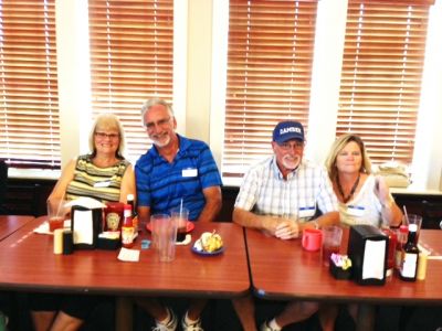 Florida Reunion January 24, 2017
L to R: F. Darlene Willson LaDue; Ben LaDue; Denny Wimmer; and Wendy Greene Wimmer
