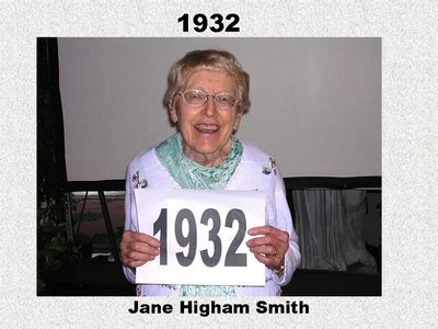 Class of 1932
Jane Higham Smith
