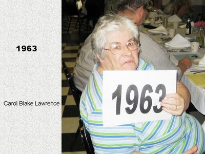 Class of 1962
Carol Blake Lawrence
Keywords: 1962 lawrence blake
