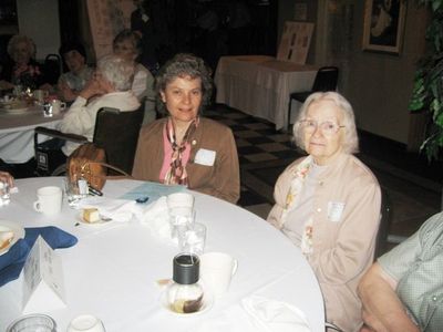 2010 Banquet Class of 1969 and 1933
Norayne Walasek Rosero, `69; Merva Martz Walasek, `33
