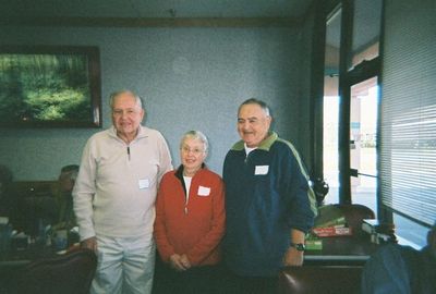 Emery Palmer; Patricia Theobald Abrams; and LeRoy Smith  (all from the Class of 1951)
